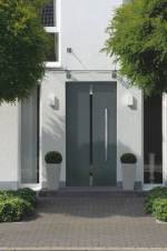 Haustür mit schmalem Lichtausschnitt von Köhler Külsheim
